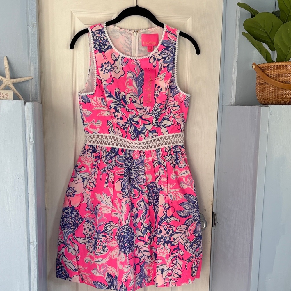 NWT Lilly Pulitzer Floral Dress